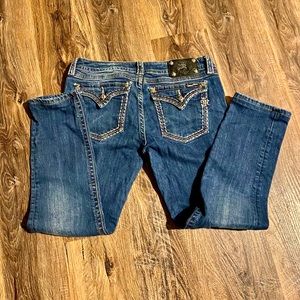 Miss Me skinny jeans, size 33